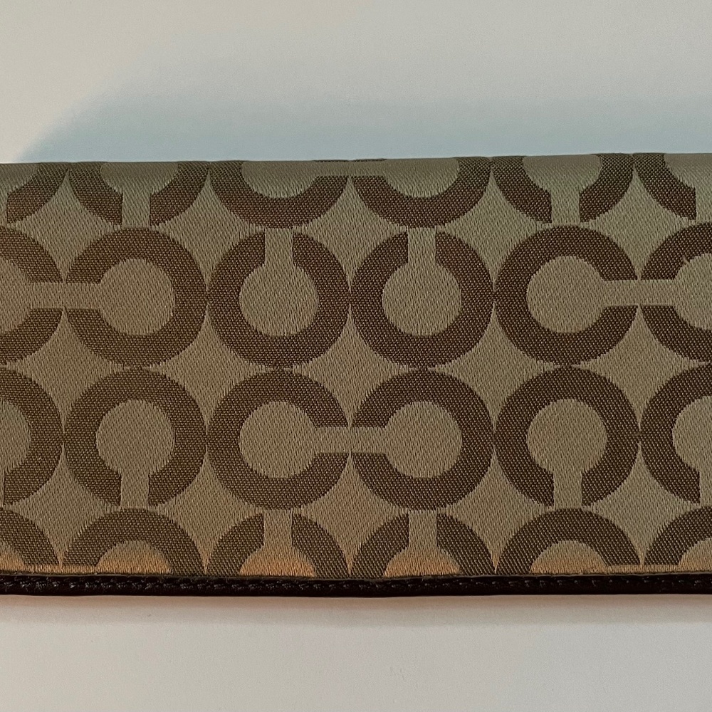 Coach Checkbook Holder